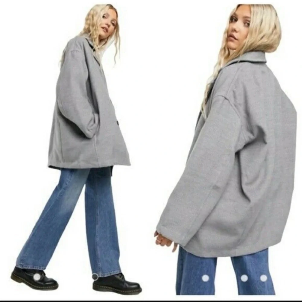 NWT Free People Hannah Slouchy Blazer